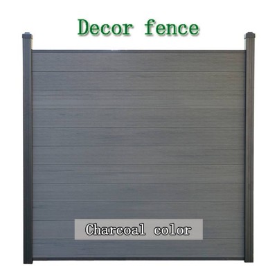 High Quality Wpc Board Easy Install Wood Plastic Composite Fence Panel