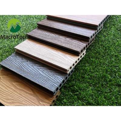 3d texture wpc outdoor products swimming pool wpc decking with recycled material engineered flooring